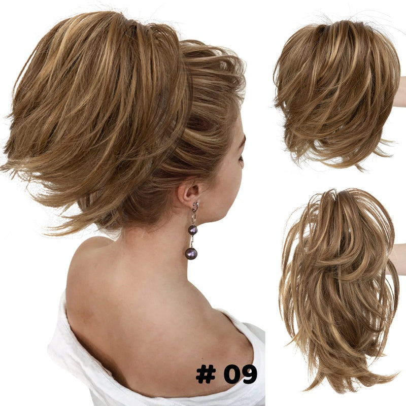 🌸 Extensiones de cabello para mujer: garras y coleta-ES