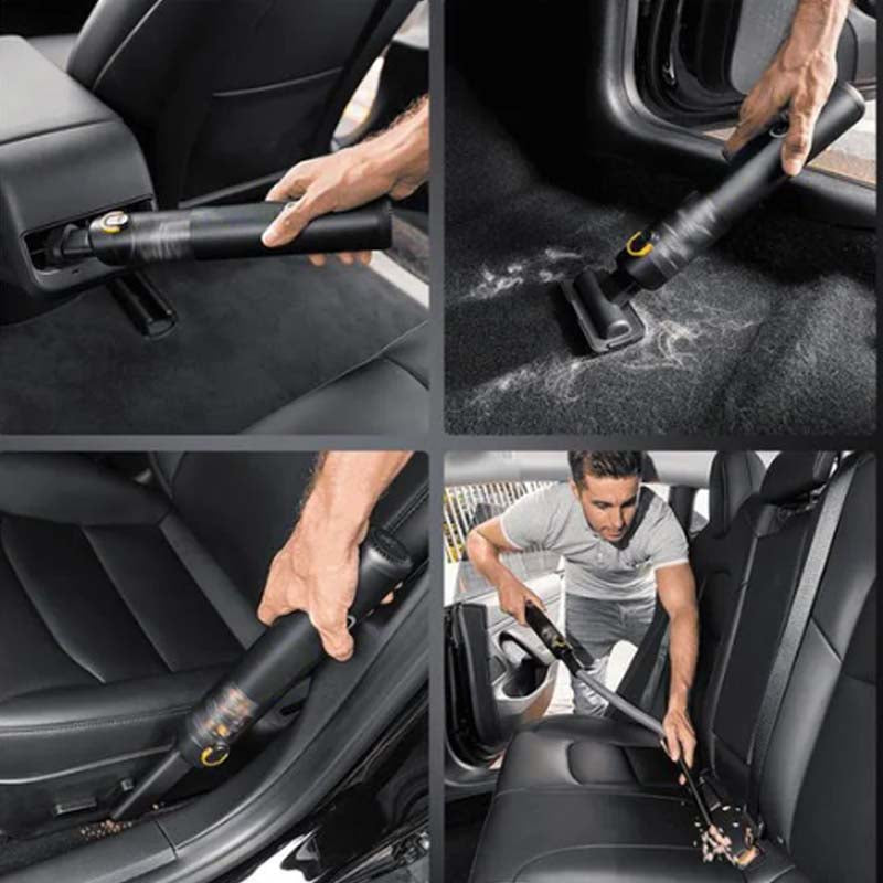 🥇Nešiojamas automobilinis dulkių siurblys su didele siurbimo galia🌪️-LT
