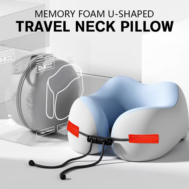 Almohada para el cuello de espuma viscoelástica en forma de U-ES