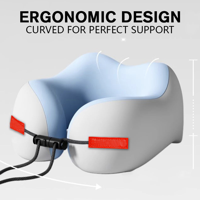 Almohada para el cuello de espuma viscoelástica en forma de U-ES