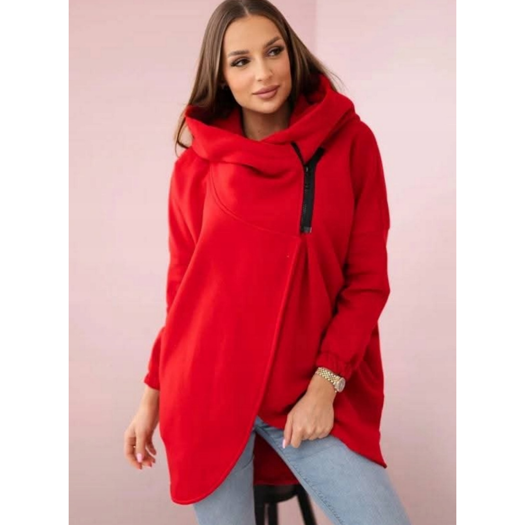 😍 (S-4XL) 🌼 Sudadera con capucha gruesa de gran tamaño para mujer-ES