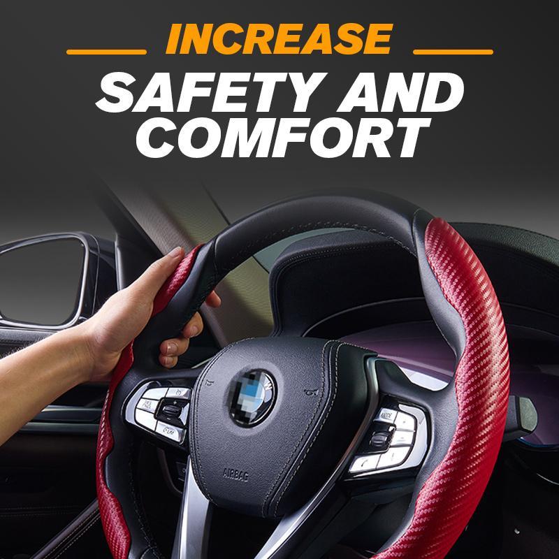 💥Promoción por tiempo limitado💥Funda antideslizante para volante de coche🚗-ES