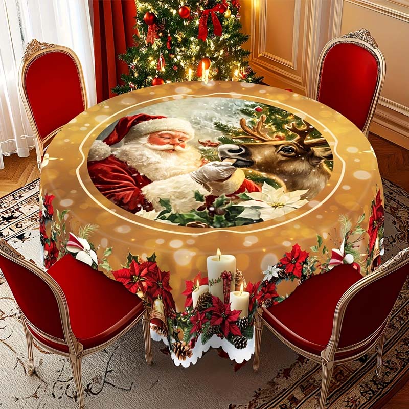 🎄🎅Dekoratyvinė kalėdinė staltiesė-LT