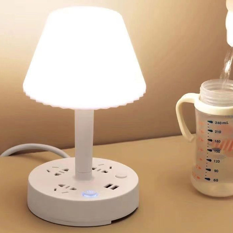 ✨✨Stalinė lempa su USB prievadu ir elektros tinklo kištuku-LT