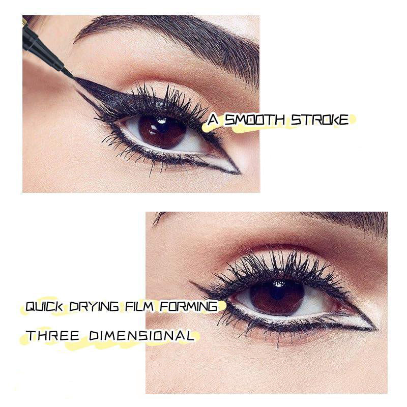 🔥1+1 δώρο✨Υγρό eyeliner μακράς διαρκείας, αδιάβροχο - τέλος στο μουτζουρωμένο eyeliner!-GR