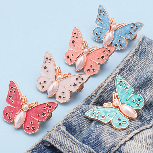 🌸🦋 Uklonjiva kopča za remen u obliku leptira - podesiva bez alata, idealna za traperice, suknje i haljine✨👗-HR